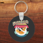 ピラツコルギオンレトロサンセット キーホルダー (正面)