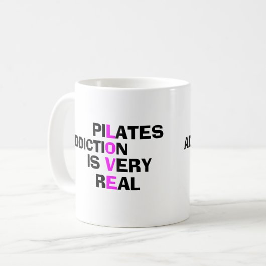 ピラツコーヒーマグ – おもしろいギフト コーヒーマグカップ (正面左)