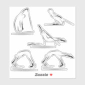 ピラツスクラップブック文房具スタンプ シール (シート)