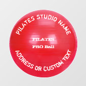 ピラツスタジオオーナピラツクラスピラツ先生 ウィンドウサイン (シート)