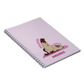 ピラツバトラストレーニングキティキャットノート ノートブック (右側)