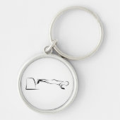 ピラツプッシュアップ – Wunda Chair キーホルダー (正面)