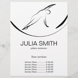 ピラツポーズサイドベンドフライヤー チラシ