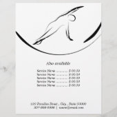 ピラツポーズサイドベンドフライヤー チラシ (裏面)