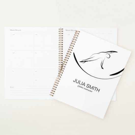 ピラツポーズサイドベンドフライヤー プランナー手帳 (ディスプレー)