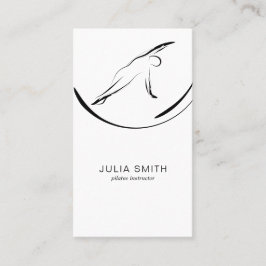 ピラツポーズサイドベンド 名刺