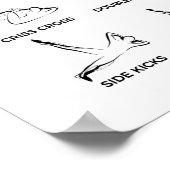 ピラツマットエクササイズ ポスター (角)