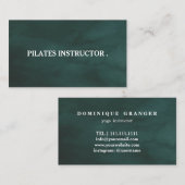 ピラツヨガインストラクター先生名刺 名刺 (正面/裏面)