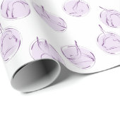 ピラティスのポーズのパターン ラッピングペーパー (ロールコーナー)