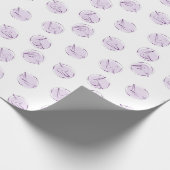 ピラティスのポーズのパターン ラッピングペーパー (角)