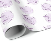 ピラティスのポーズのパターン ラッピングペーパー (ロールコーナー)