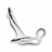 ピラティスのポーズシール シール (正面)