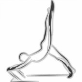 ピラティスのポーズシール シール (正面)