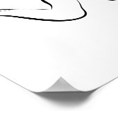 ピラティスのポーズポスター ポスター (角)