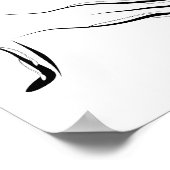 ピラティスのポーズポスター ポスター (角)