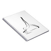 ピラティスのポーズ ノートブック (右側)