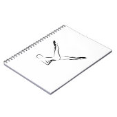 ピラティスのポーズ ノートブック (左側)