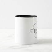 ピラティスのポーズ マグカップ (中央)