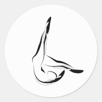 ピラティスのポーズ ラウンドシール