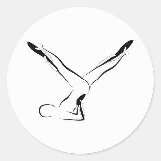 ピラティスのポーズ ラウンドシール