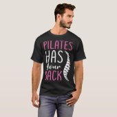 ピラティスはあなたの背中を持っている1 Tシャツ (正面フル)
