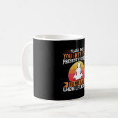 ピラティスは命のある場所に連れて行く コーヒーマグカップ (正面左)