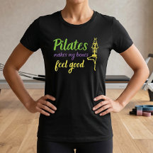 ピラティスは骨を気持ちよくしてくれる Tシャツ
