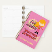 ピラティスをやるよ!あなたの超大国は?やる気を起こさせる プランナー手帳 (ディスプレー)