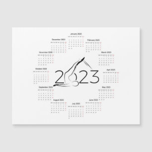 ピラティスインストラクターのカレンダー2023