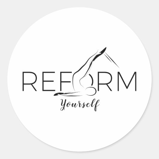 ピラティスインストラクターピラティス改革 ラウンドシール (正面)