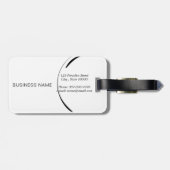 ピラティスインストラクターピラティス ラゲッジタグ (裏面横)