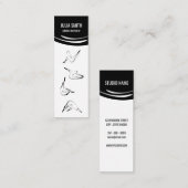 ピラティスインストラクター4ピラティス スキニー名刺 (正面/裏面)