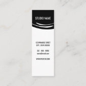 ピラティスインストラクター4ピラティス スキニー名刺 (裏面)