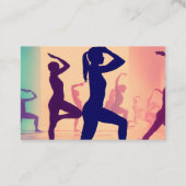 ピラティスインストラクター 名刺 (裏面)