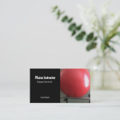 ピラティスインストラクター 名刺 (スタンド正面)