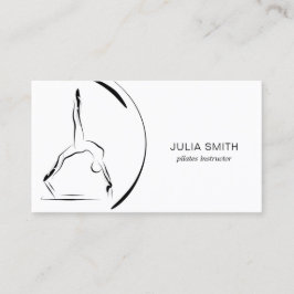 ピラティスインストラクター 名刺