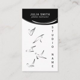 ピラティスインストラクター 名刺