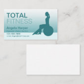 ピラティスインストラクター 名刺 (正面/裏面)