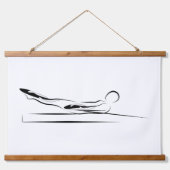 ピラティスエクササイズ 吊り下げ型タペストリー (正面2)