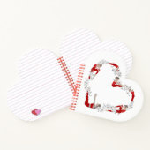 ピラティスハートスパイラルノートブック ノートブック (内部)