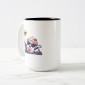 ピラティスヨーグルト  ツートーンマグカップ (正面左)