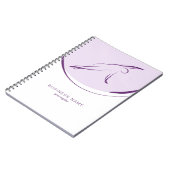 ピラティス側ベンドポーズ |色 ノートブック (左側)