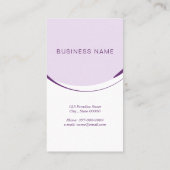 ピラティス側ベンドポーズ |色 名刺 (裏面)