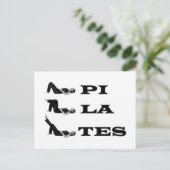 ピラティス姿! ポストカード (スタンド正面)