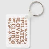 ピラティス愛好家クラブ キーホルダー (裏面)