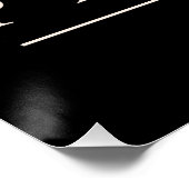 ピラティス愛好家ソーシャルクラブラグジュアリースタジオブラック ポスター (コーナー)