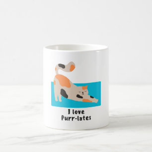 ピラティス猫マグ コーヒーマグカップ