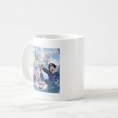 ピラティス航空 Rick London 面白いギフト コーヒーマグカップ (正面左)