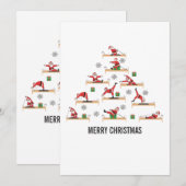 ピラティス サンタ リフォーマー クリスマス (正面/裏面)