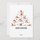 ピラティス サンタ リフォーマー クリスマス (裏面)